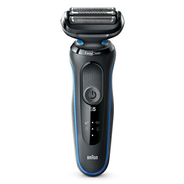 ブラウン Braun 密着シリーズ5 電気シェーバー メンズシェーバー 充電式 髭剃り 3枚刃 ブルー 50-B1000S