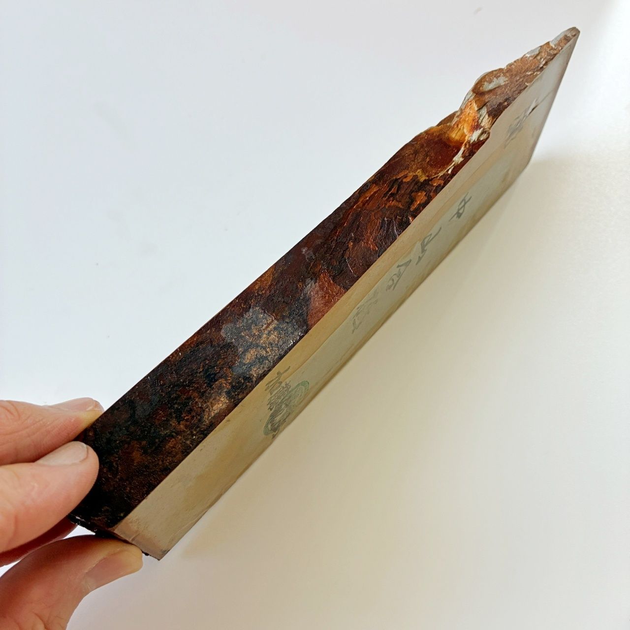 天然砥石　正本山　巣板　京都　仕上砥 320g 巣板 中山合砥 正本山 京都 天然砥石 : 京都の砥石屋