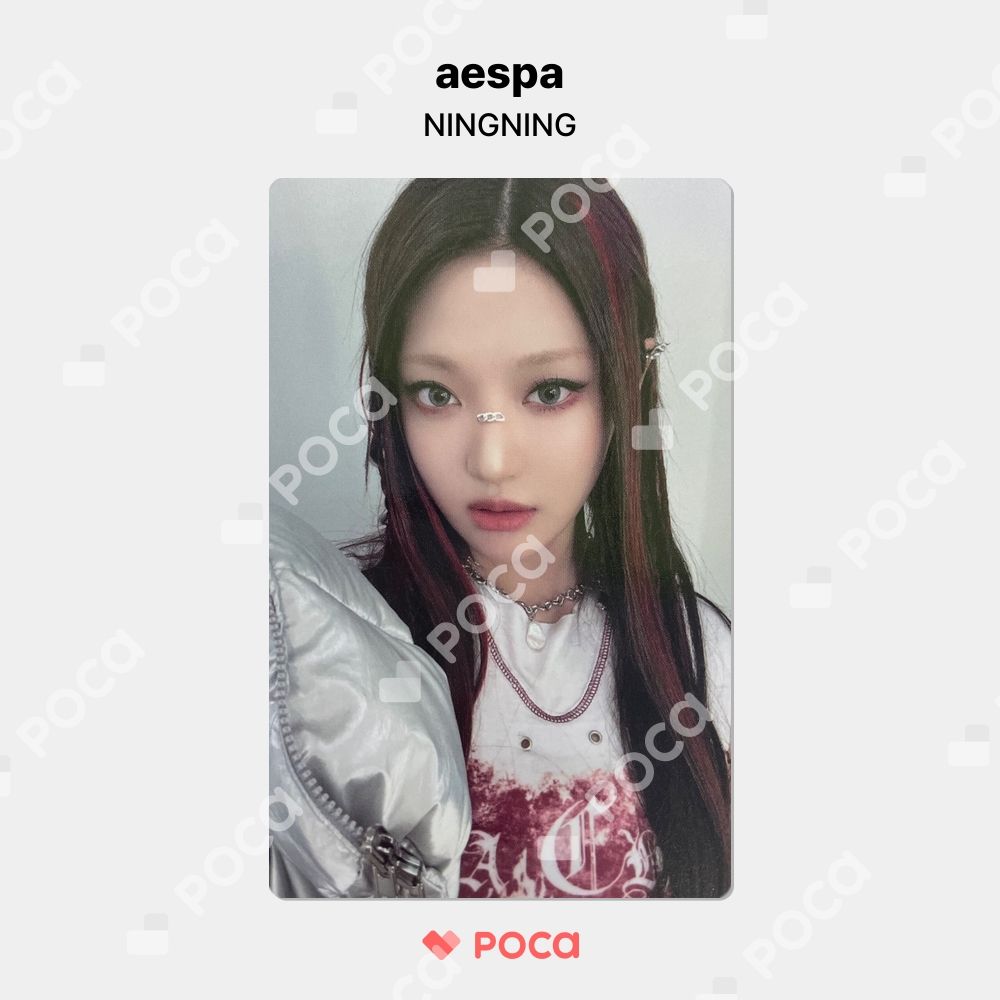 aespa ニンニン MY WORLD Tシャツ トレカ aespa my world Tシャツ ニンニン トレカ - メルカリ
