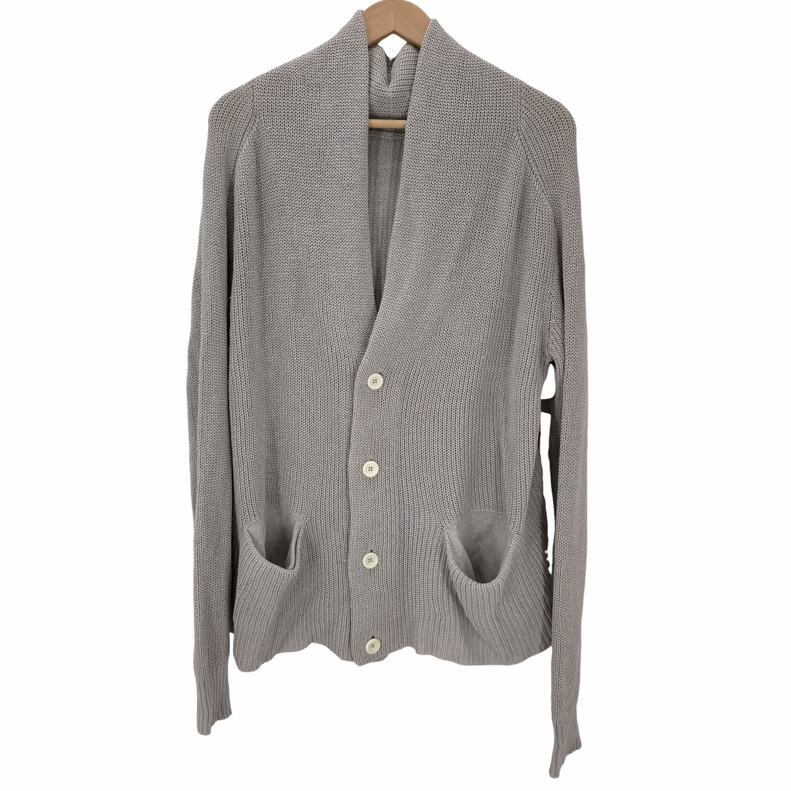 KAZUYUKI KUMAGAI 14AW カズユキクマガイカーディガン ロング モヘヤ キッドファー KK42-014 ATTACHMENT