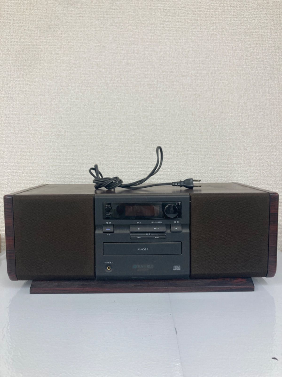 ４ 通電 済 状態について説明欄をご覧ください サンスイ SUNSUI CD-P700 CDデッキ CD付き 電化製品 2