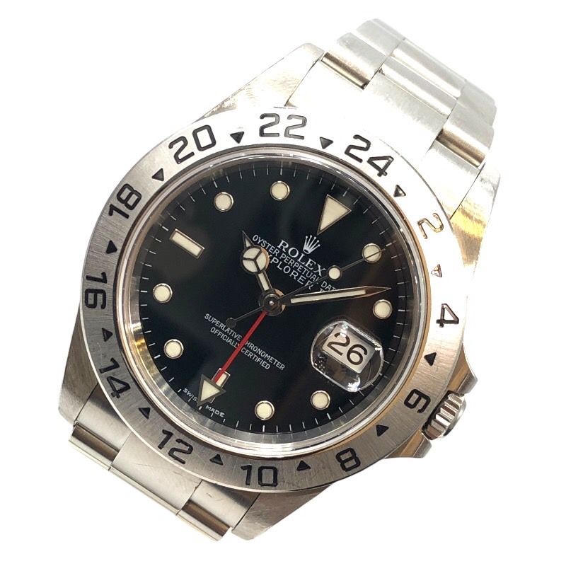 ロレックス ROLEX エクスプローラー2 Y番 16570 ブラック