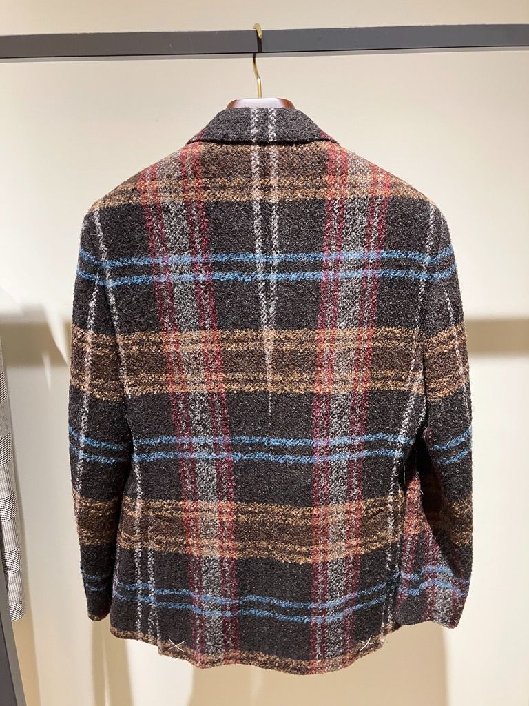 GABRIELE PASINI plaid pattern Jacket ガブリエレパジーニ ジャケット - メルカリ