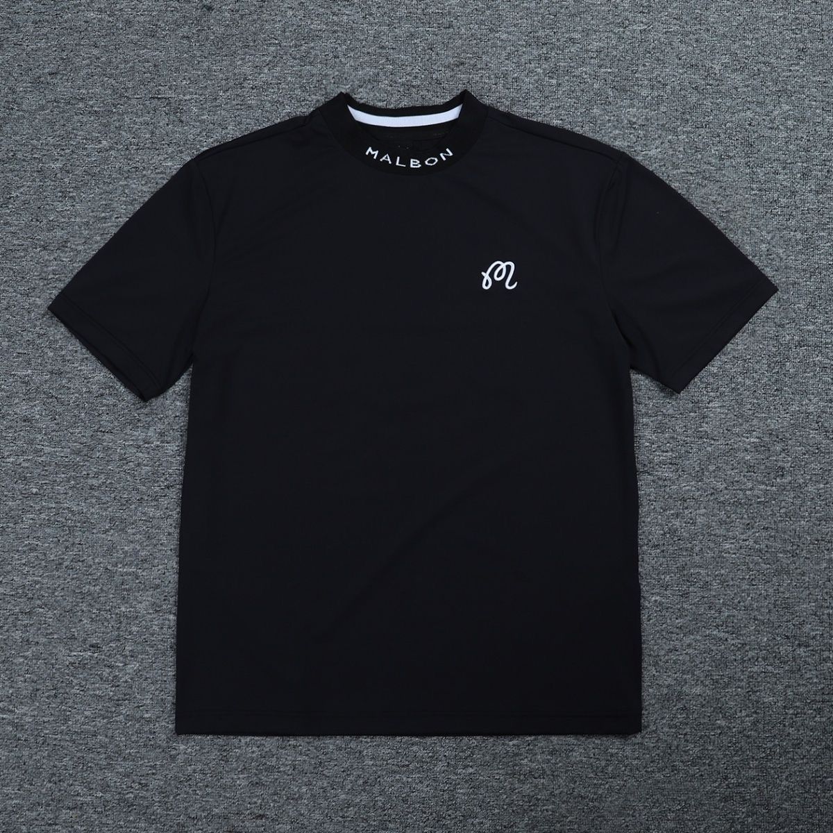 マルボンゴルフ MALBON GOLF シャツ モックネック 半袖 - メルカリ