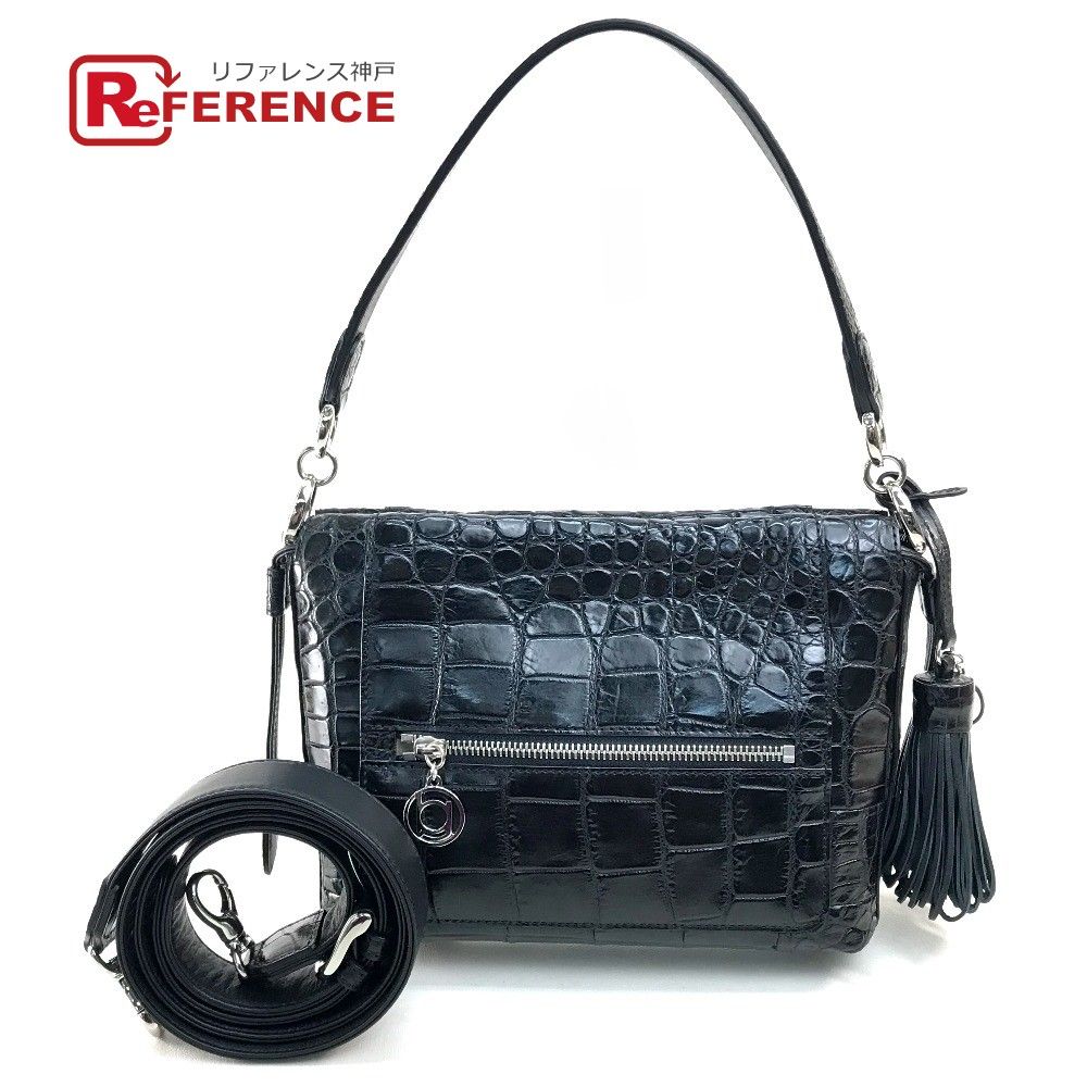 ボーグラン バッグ JRA 2Way ショルダーバッグ カーフ BEAUGRAND / ボーグラン JRA マットクロコダイル 2WAY ショルダー