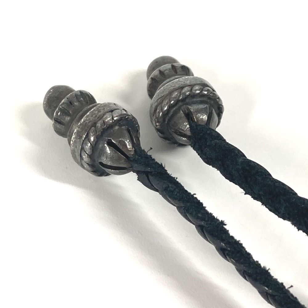 chrome hearts クロムハーツ 革紐 レザーブレイド クロムハーツ レースストッパー 取付 レザーブレイド 革紐