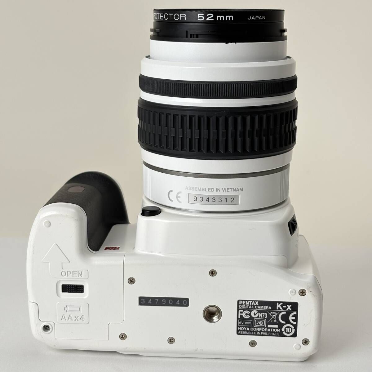 PENTAX K-x ホワイト デジタル一眼レフWi-Fiカード付き