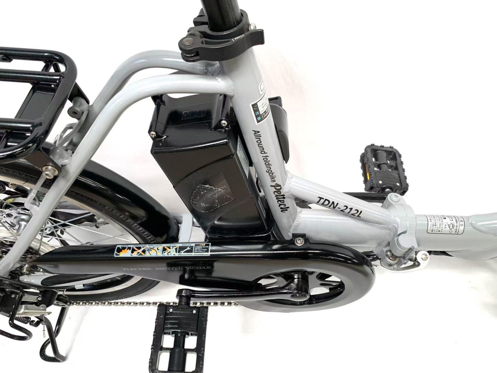 送料無料電動アシスト自転車 8Ah SHIMANO 6速 20インチ 動作確認済