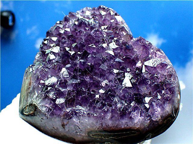 AAA級家庭円満 天然ウルグアイ産アメジスト原石YT2G3