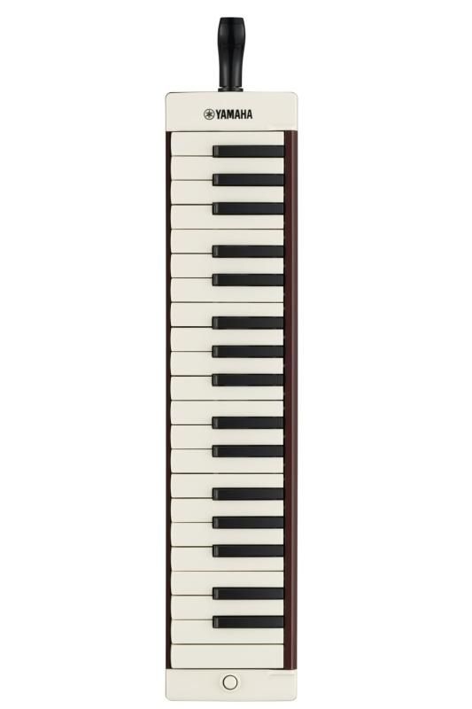 ヤマハ YAMAHA 大人のピアニカ 37鍵 ブラウン P-37EBR2 演奏用パイプ ロング ショート ショルダーストラップ ソフトケース付き