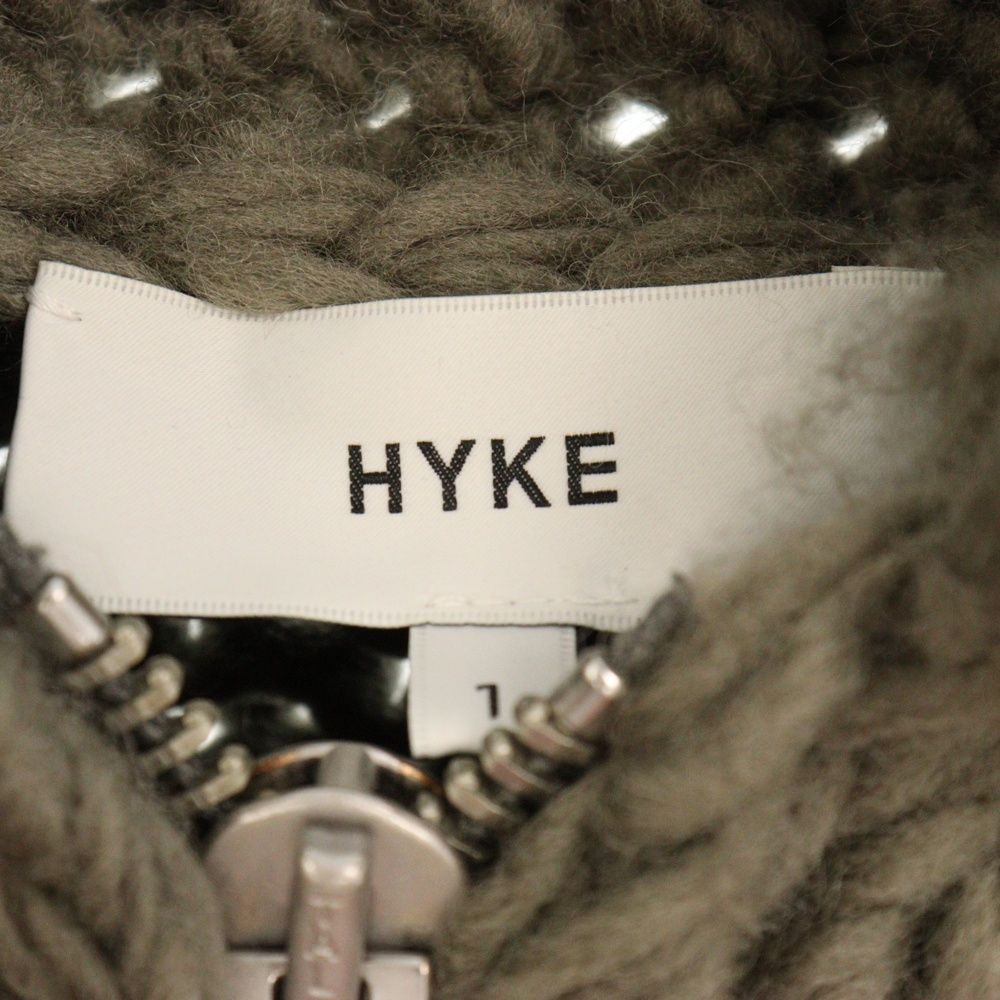 HYKE (ハイク) 21AW COWICHAN SWEATER ノルディック カウチンセーター