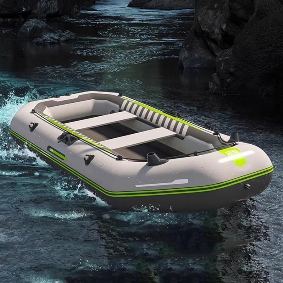 ゴムボート 災害用 救助用 釣りボート 海釣り ゴム ボートオール プレジャー インフレータブルカヤック 2人|3人|4人 |5人|6人|7人|8人乗りカヤック エアボート