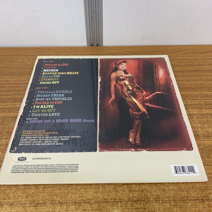 ▲01)【同梱不可】Imelda May/Mayhem/イメルダ・メイ/メイヘム/B0016331-01/ロカビリー/LPレコード/US/米盤/シュリンク付//ネオロカ/A △01)【同梱不可】Imelda May/Mayhem/イメルダ・メイ/メイヘム