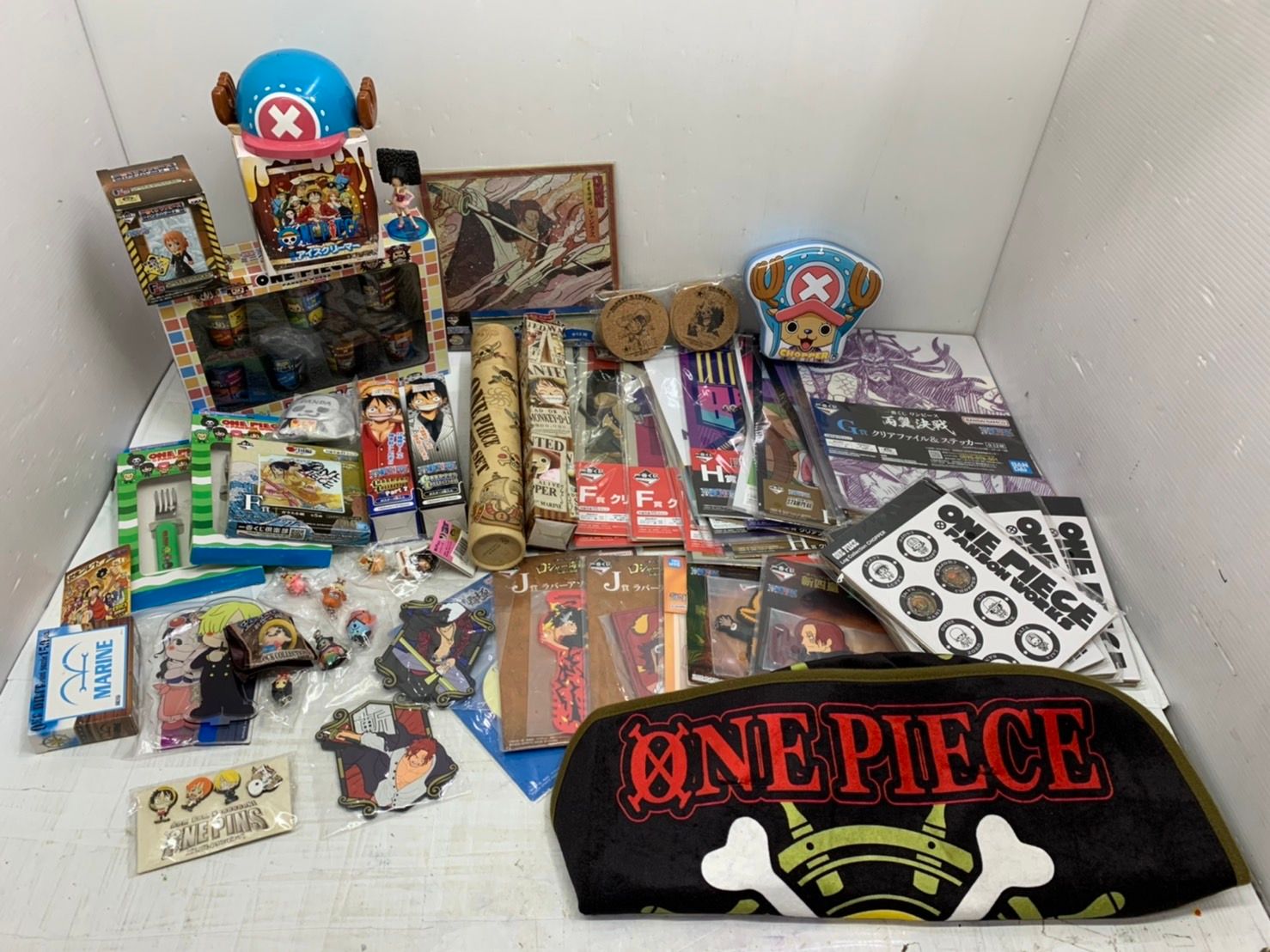 h9386 ワンピース1番くじ ファイル ラバーアソート トイレカバー アニメ まとめ 大量 ♥