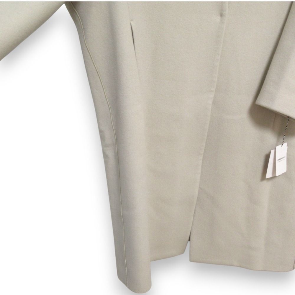 未使用 CITYSHOP シティショップ ウールブレンド ノーカラー