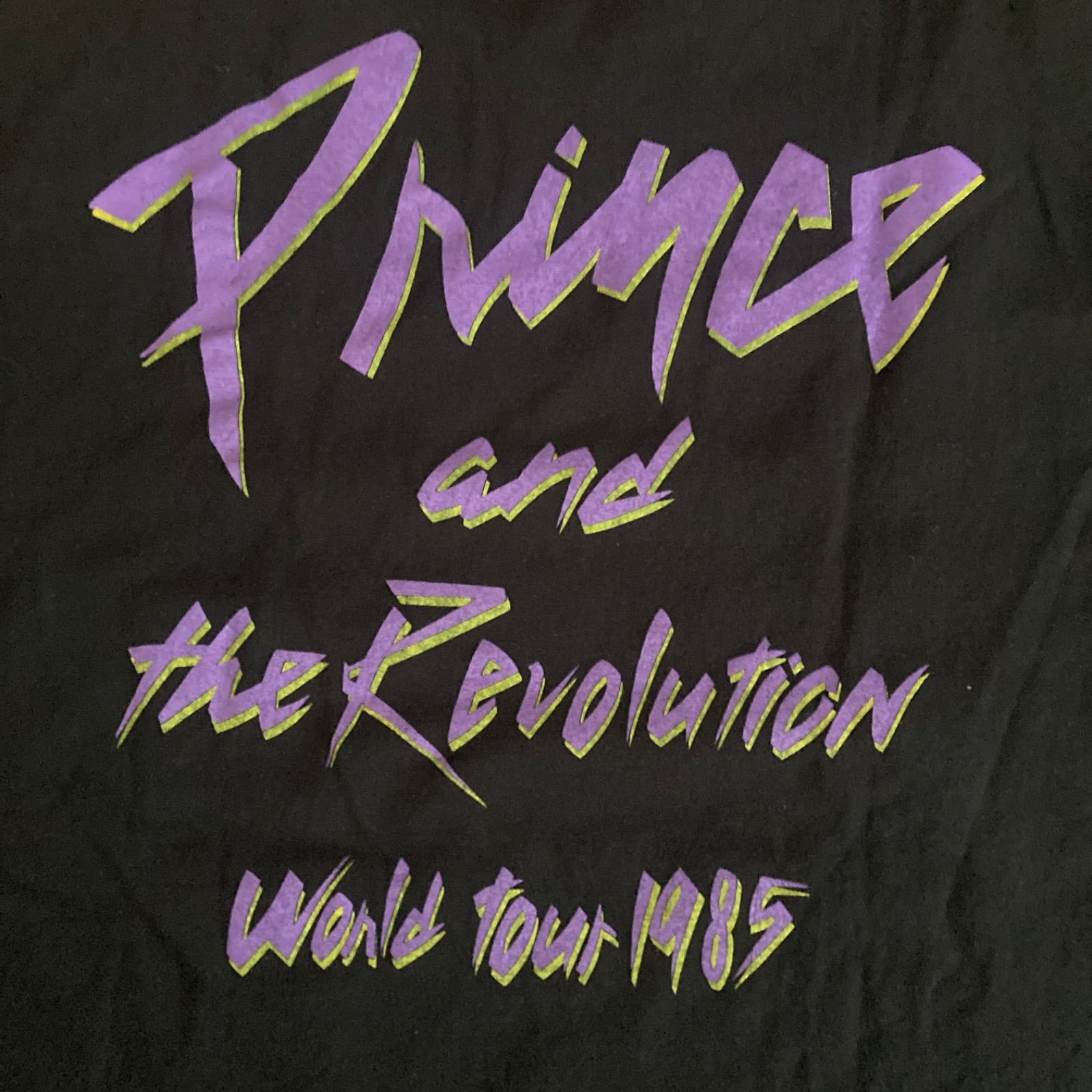 古着 プリンス Prince and the Revolution World tour 1985 ツアーT