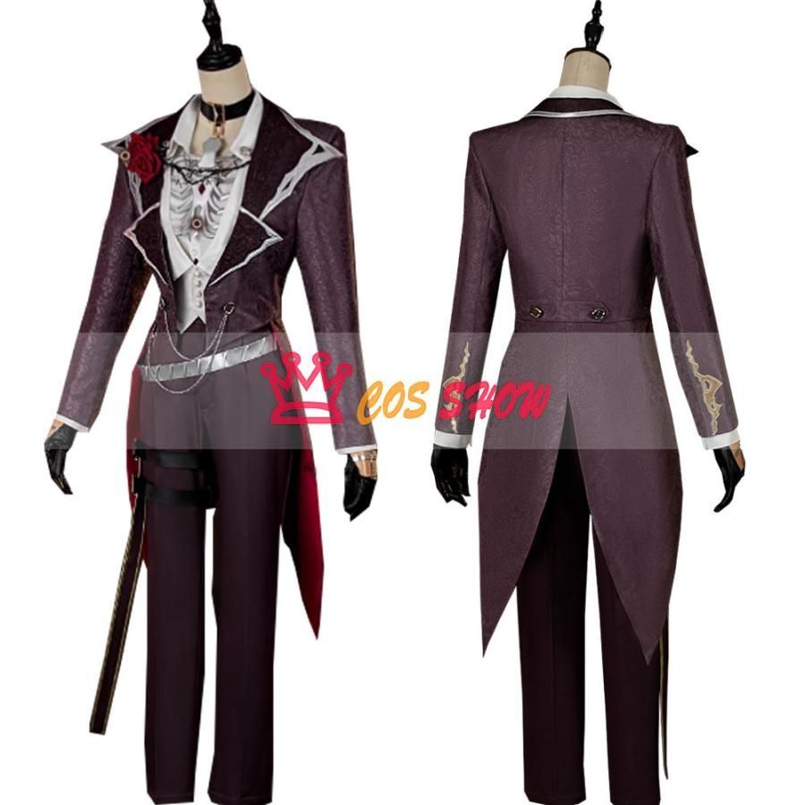豪華版 第五人格 IdentityV ハロウィン演奏会 囚人 ルカ?バルサー コスプレ衣装 cosplay 仮装 イベント ステージ服 舞台 ハロウィン クリス