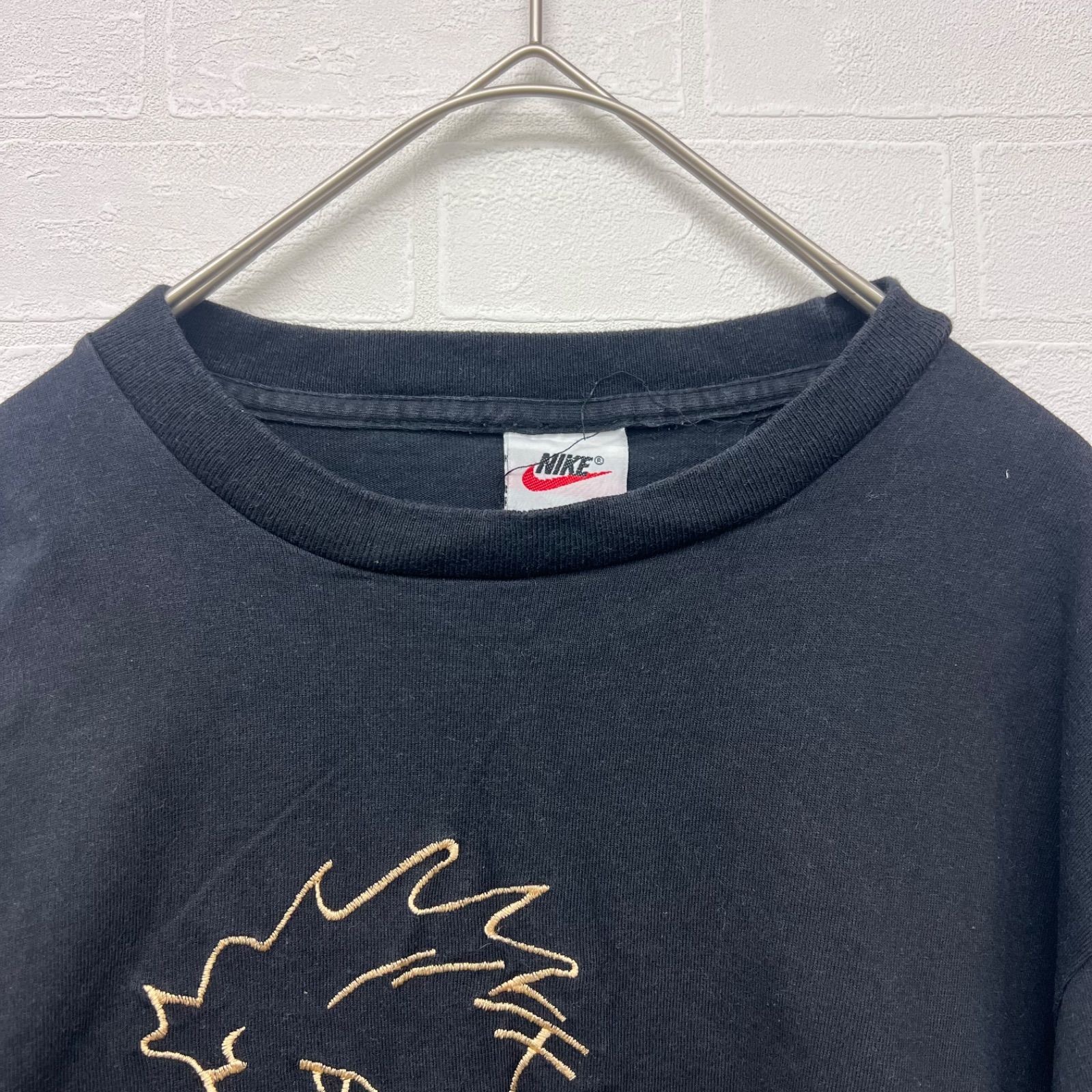 90s USA製 NIKE ナイキ 小便小僧 刺繍 Tシャツ 白 M - メルカリ