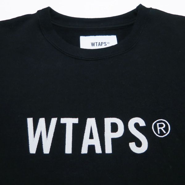 WTAPS ダブルタップス 24SS SIGN/SWEATER/COTTON.TSSC 241ATDT-CSM01 