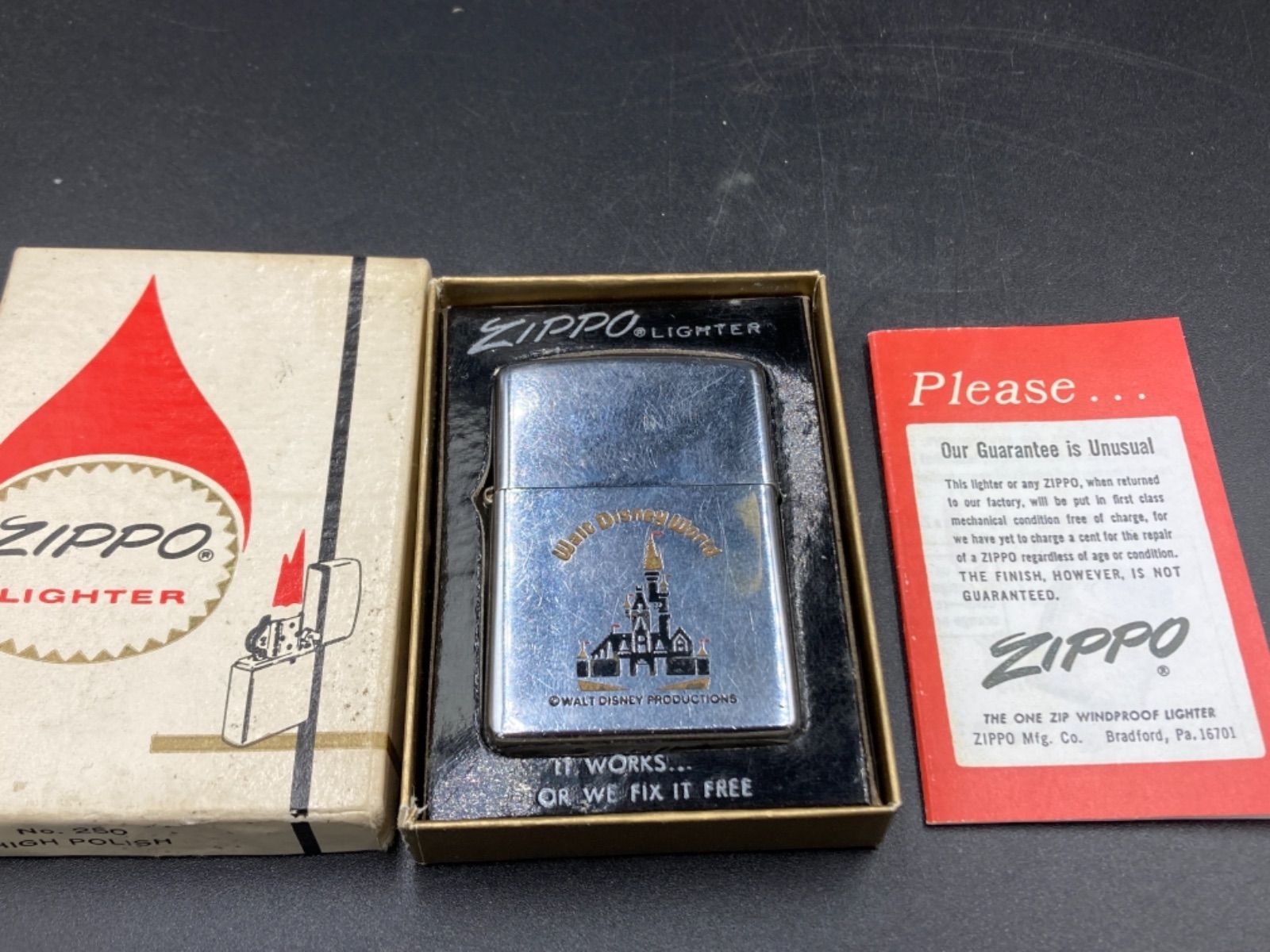 ジッポー 1976年 ディズニーランド シンデレラ城 ZIPPO - KIC GARAGE