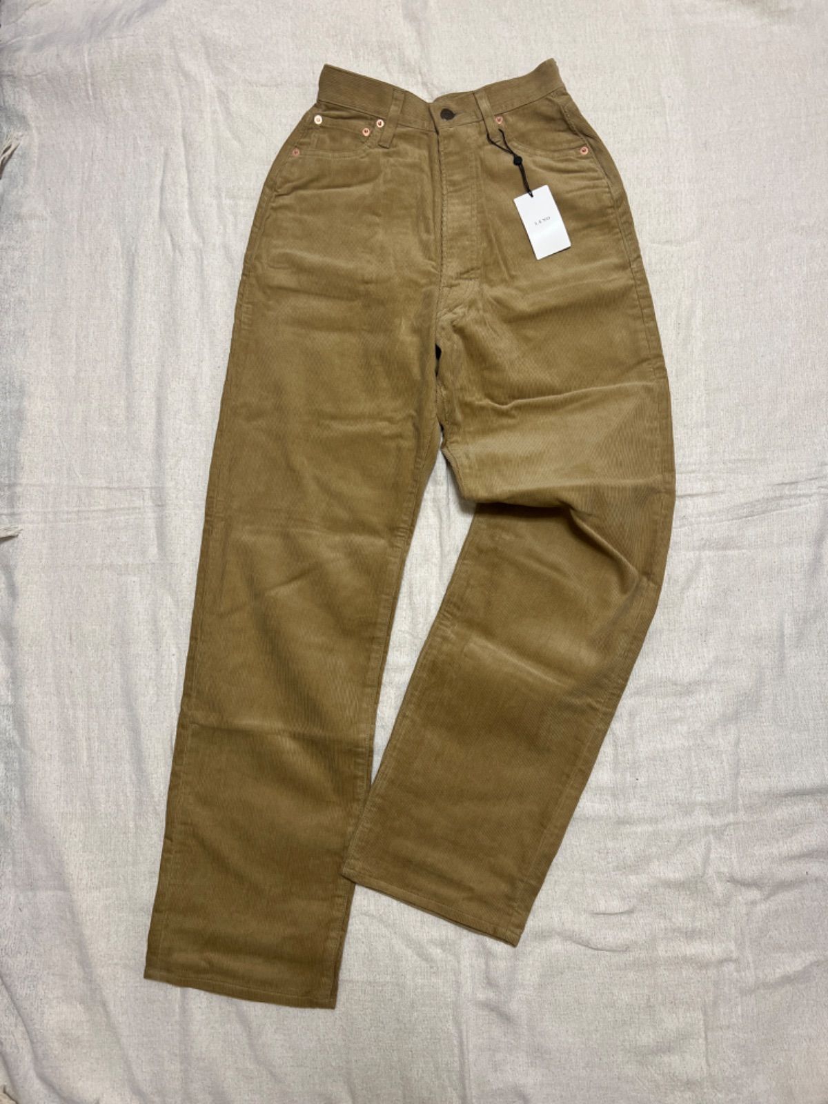 LENO 】 KAY コーデュロイパンツ BEIGE 02