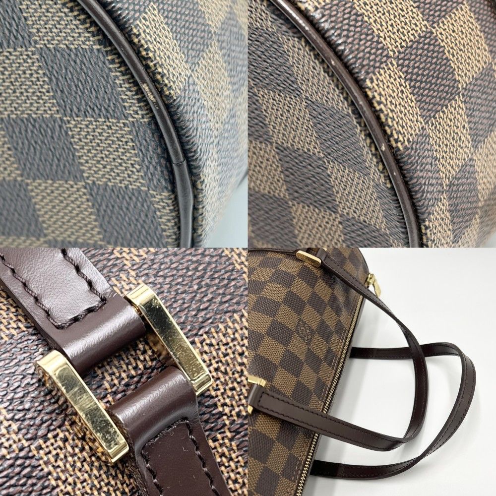 ルイヴィトン ハンドバッグ レディース パピヨン26 肩掛け 鞄 かばん LOUIS VUITTON N51304 ダミエキャンバス ブラウン 茶 ゴールド金具 品 DECORATOM_COM_BR