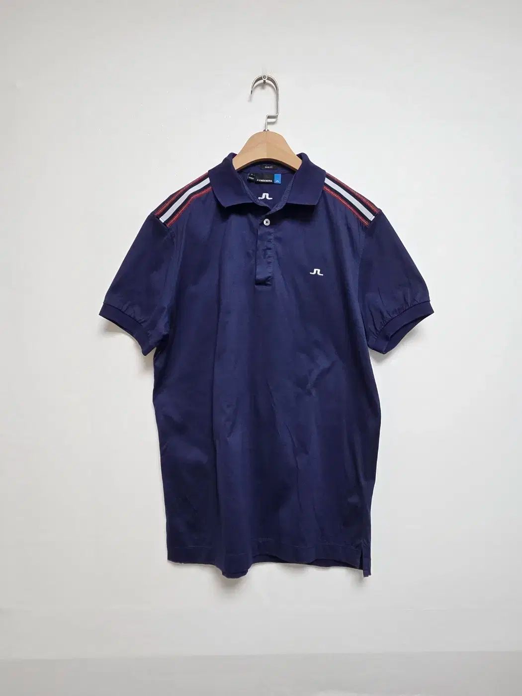 J.LINDEBERG J.リンドバーグ メンズ ゴルフ 半袖 Tシャツ ネイビー M