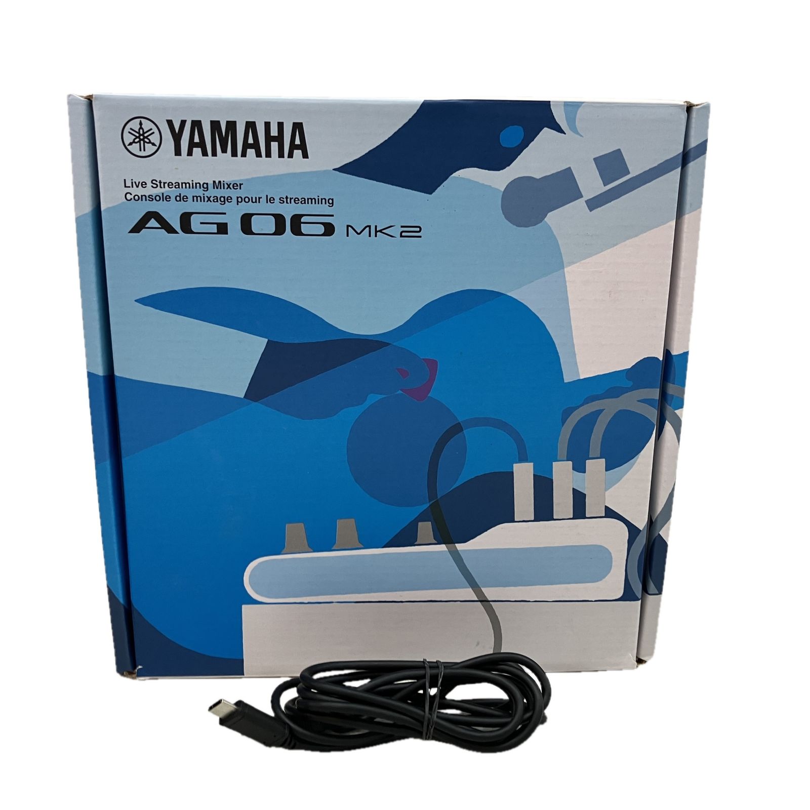 Yamaha AG06 MK2 ウェブキャスティングミキサー オーディオインターフェイス 音響機材 ヤマハ C10522879