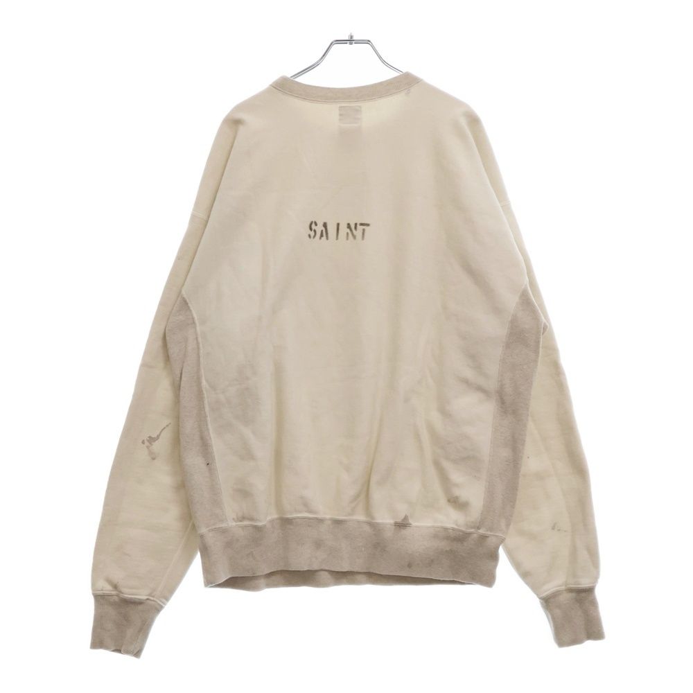SAINT MICHAEL (セントマイケル) 22SS SWEAT SHIRT COLLEGE SM