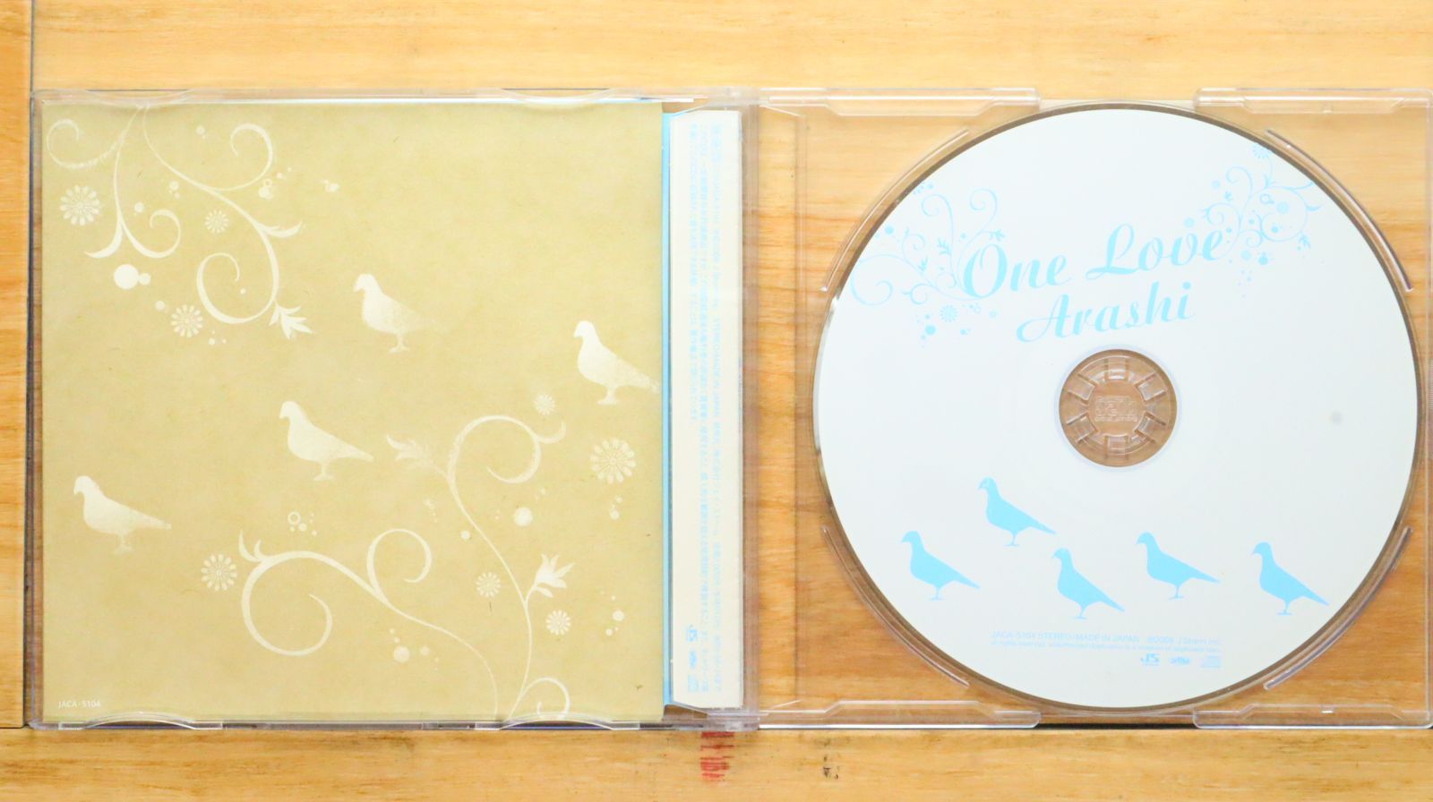 国内盤CD☆嵐/Arashi□ ONE LOVE (通常版) 【JACA5104/4580117621344