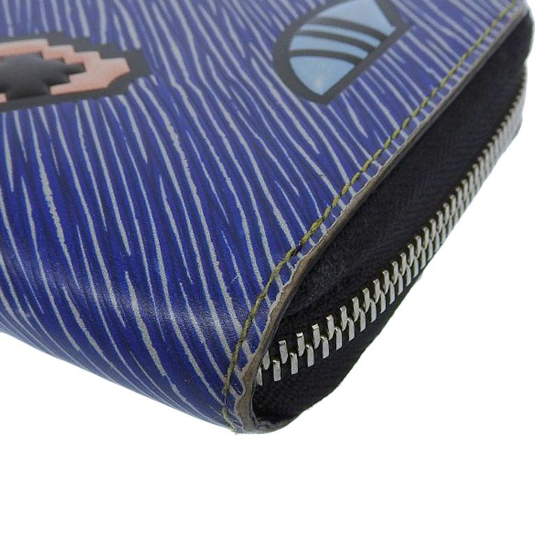 ルイヴィトン 財布 LOUIS VUITTON エピ デニムブルー 長財布 ルイ