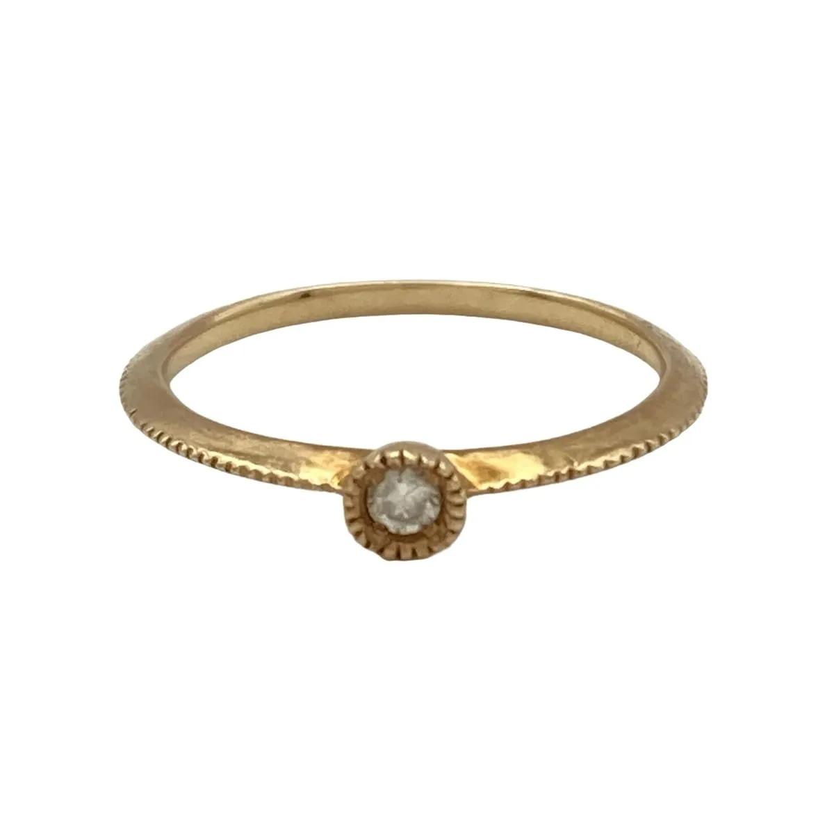 専用です。Cloche　クロチェ　ダイヤステーションリング　K10 みじかしっぽ様】専用K10 ダイヤリング cloche クロチェ #13