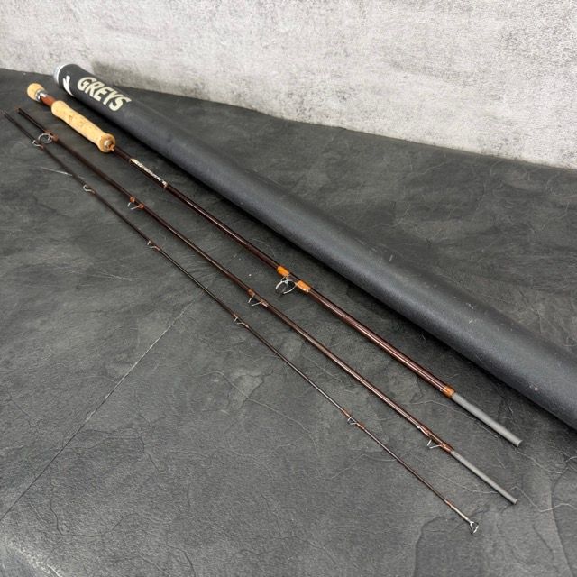 フライロッド GREYS Platinum 9.6 6 グレイス プラチナム 釣り竿 ロッド 3ピース ケース付き 900590
