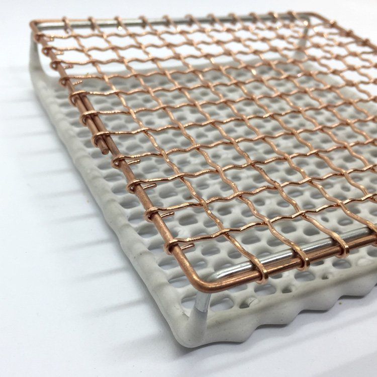 鳥井金網工芸 銅製 セラミックパン焼き網 - メルカリ