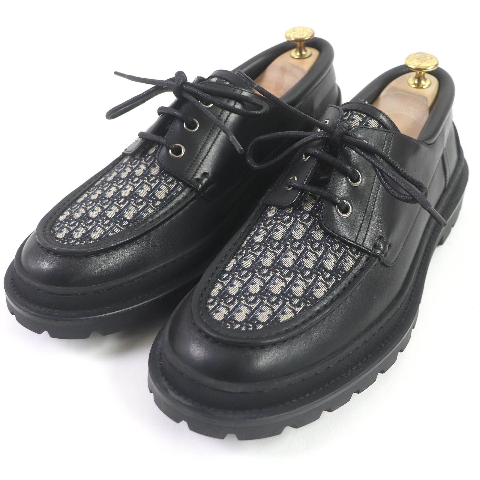 美品□DIOR ディオール オム 3DE318KD916140 オブリーク ボート