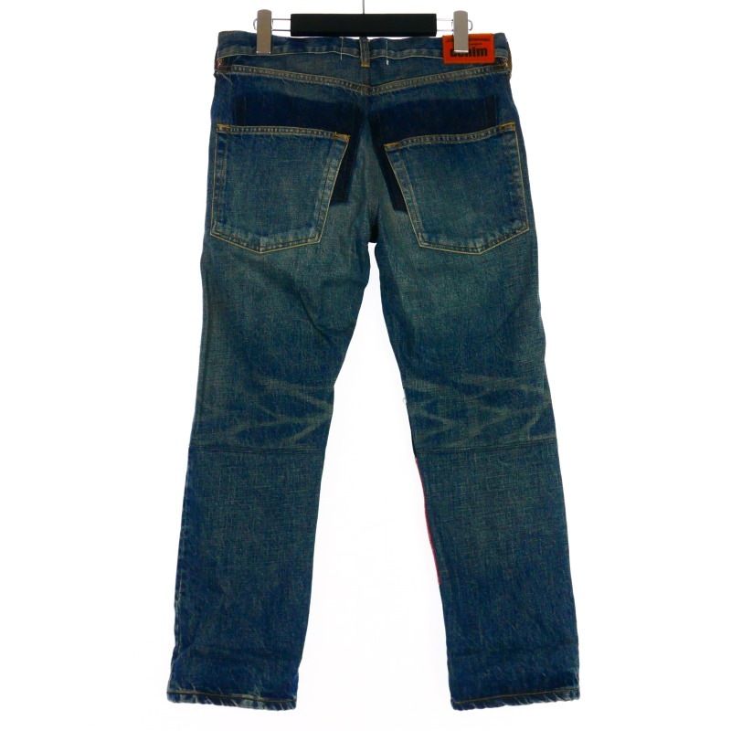 JUNYA WATANABE ブルーデニム ストレートレッグ JUNYA WATANABE COMME des GARCONS MAN ジュンヤワタナベ