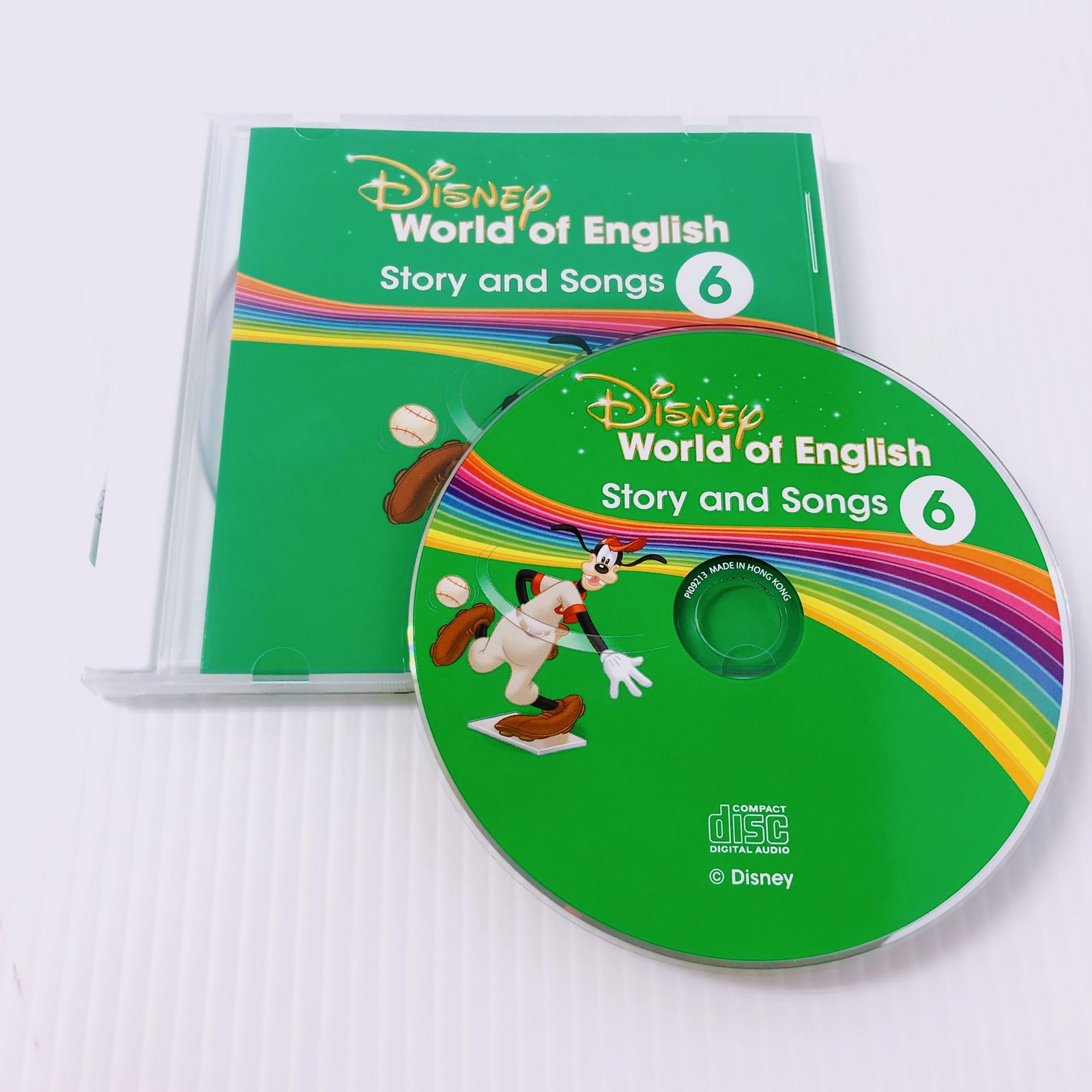 ディズニー英語システム ストーリーアンドソングス CD 6巻 英語教材
