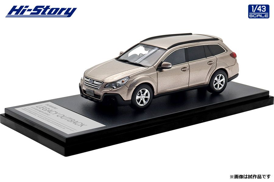 1 43 SUBARU LEGACY OUTBACK 2.5i EyeSight 2012 バーニッシュドブロンズ メタリック