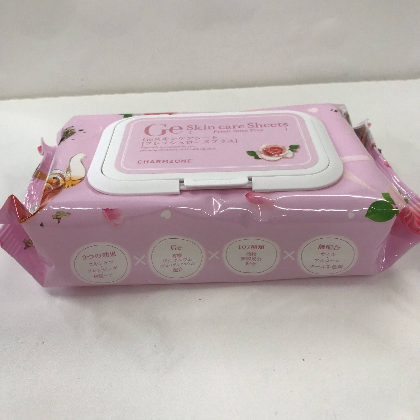 Geスキンケアシート フレッシュローズプラス 60枚✕2＋10枚✕4 計160
