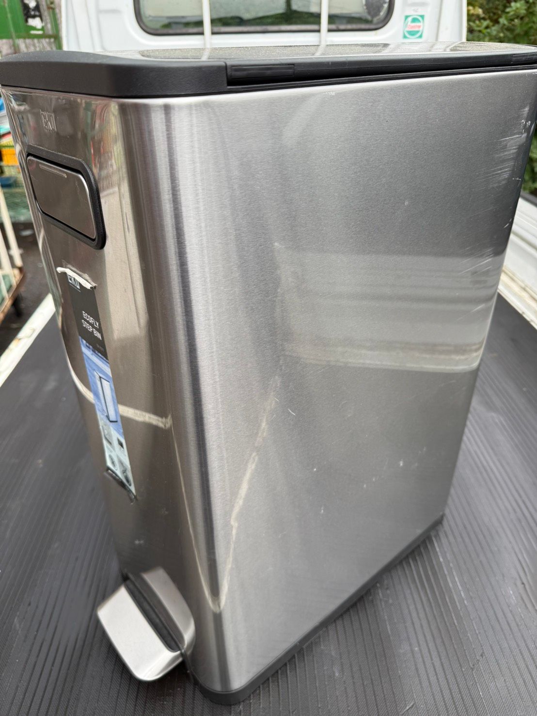 S98798 EKO エコフライ ステップビンゴミ箱 20L×20L EK9377