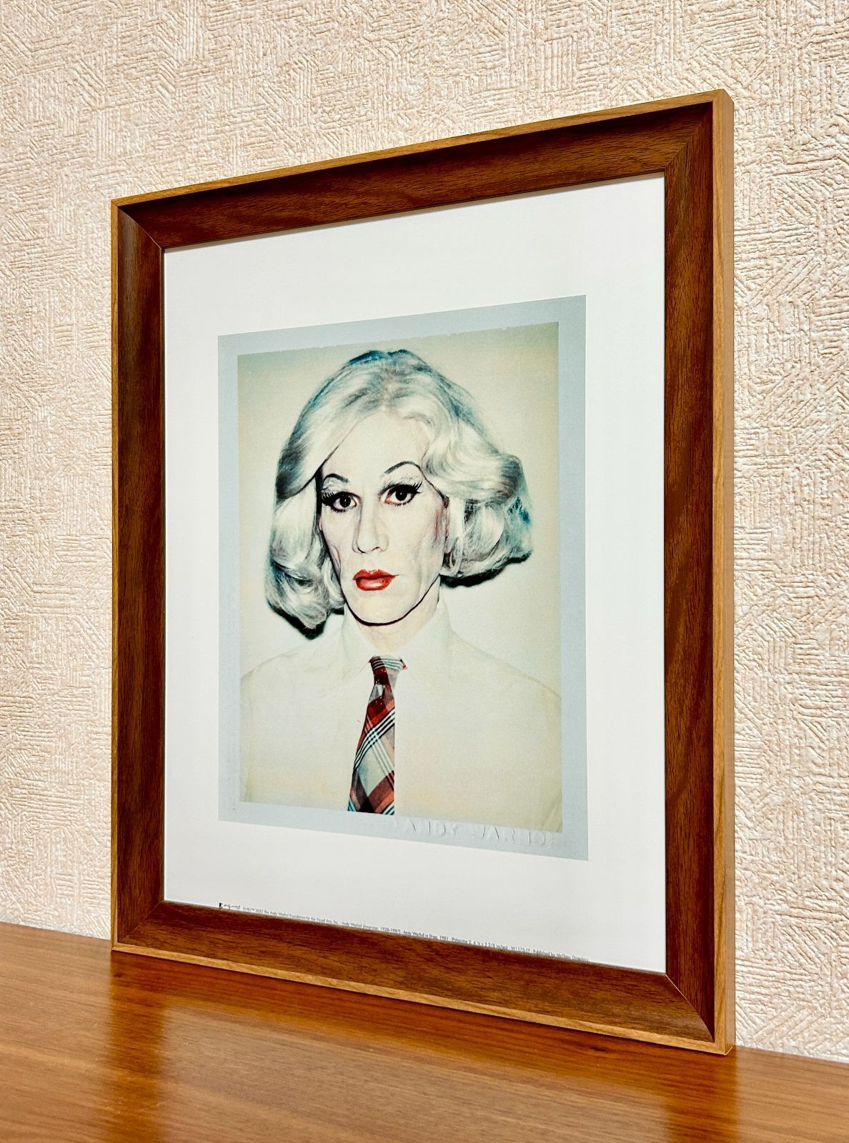 新品☆額縁付アートポスター(BRUCE MCGAW GRAPHICS)☆アンディ