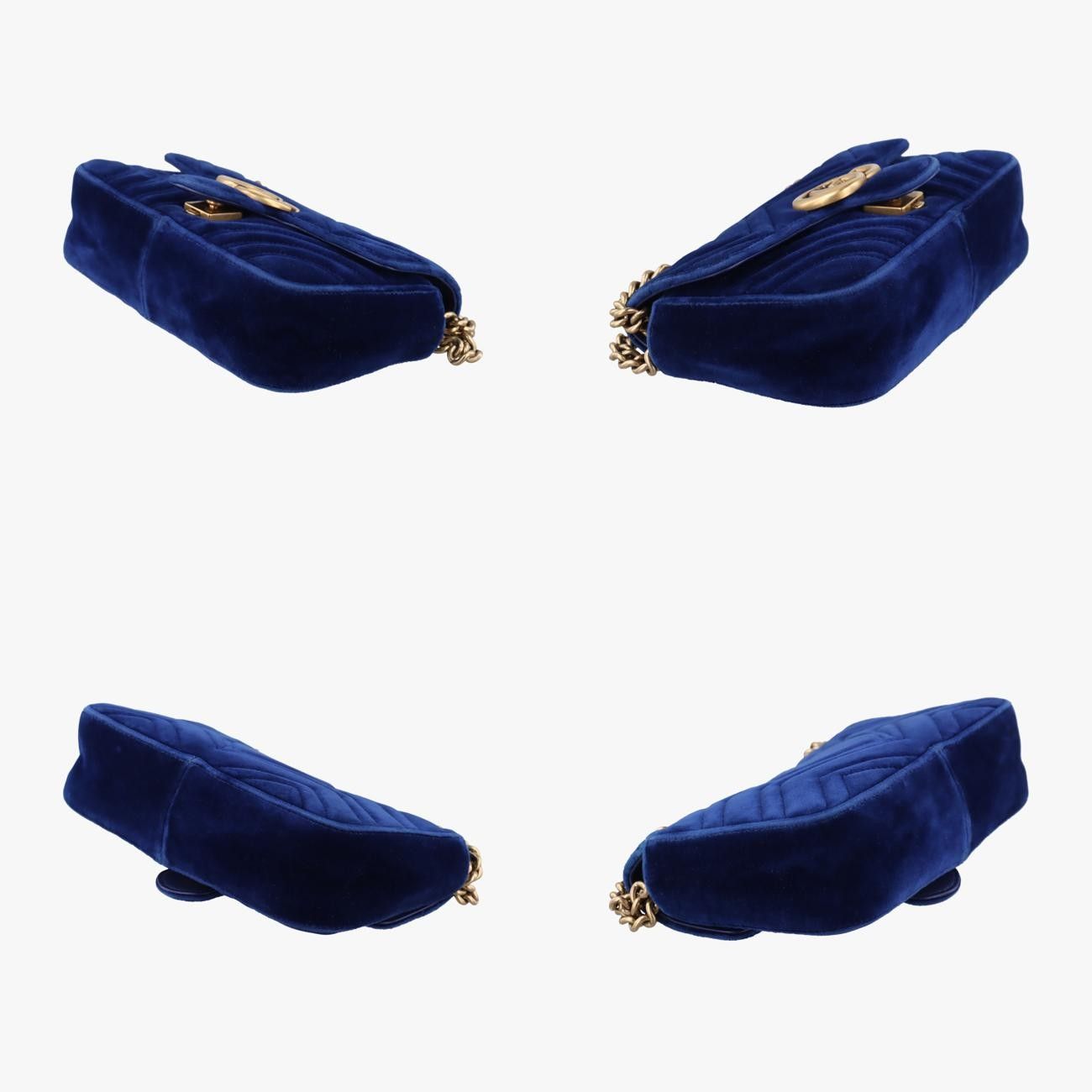 グッチGucciGGマーモントブルーベロア446744C026290997