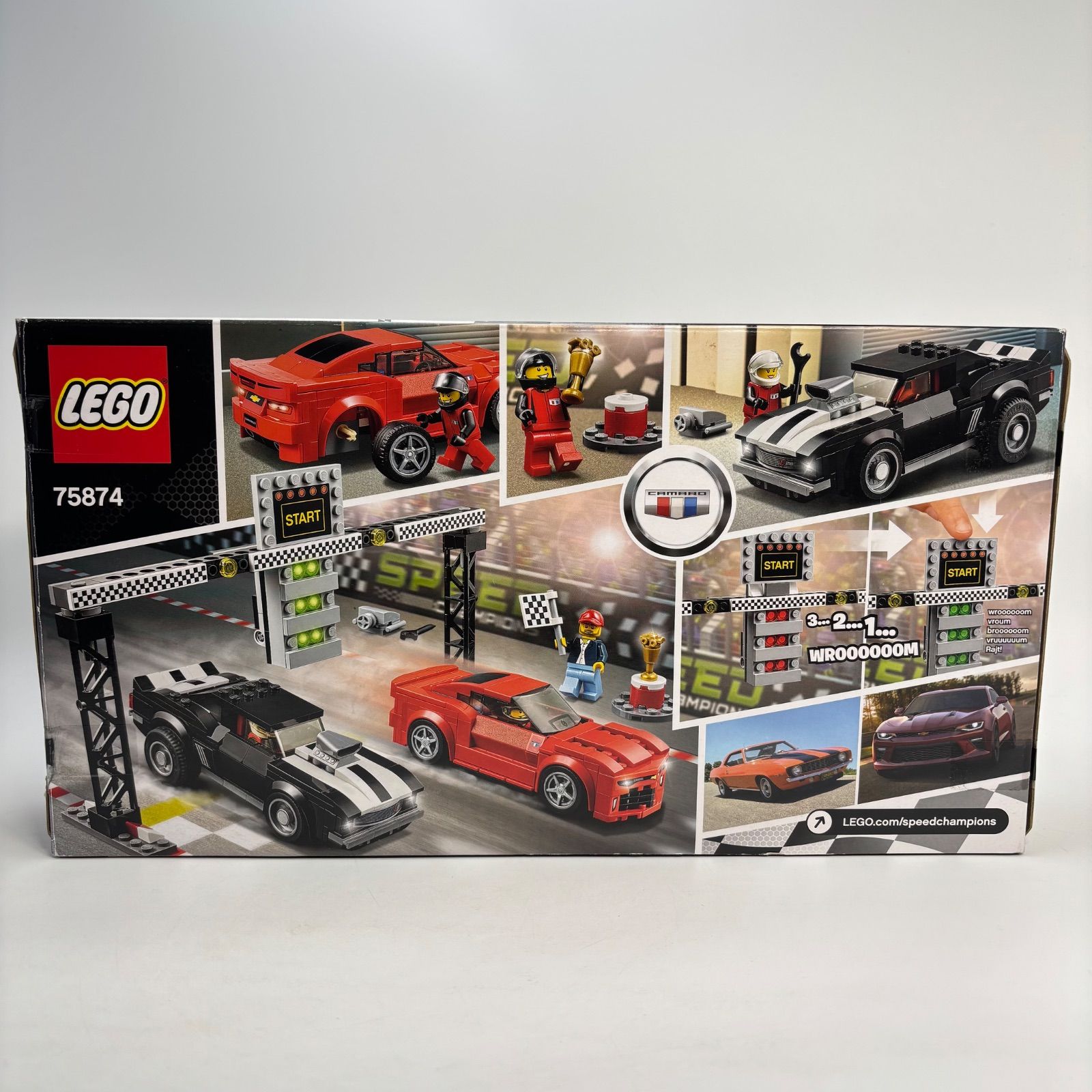 未使用品】 LEGO スピードチャンピオン シボレー カマロ ドラッグ