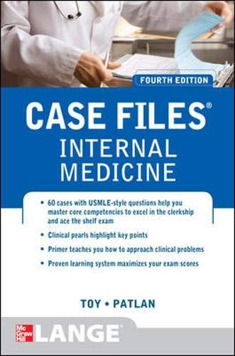 Case Files: Internal Medicine／Eugene C. Toy、Patlan, John T., - 洋書