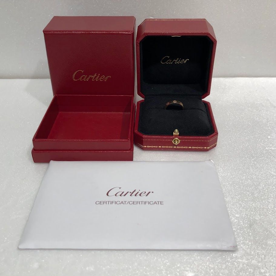 カルティエ　ミニラブリング　48 750PG カルティエ ミニラブ リング 48 750PG Cartier カルティエ 750YG