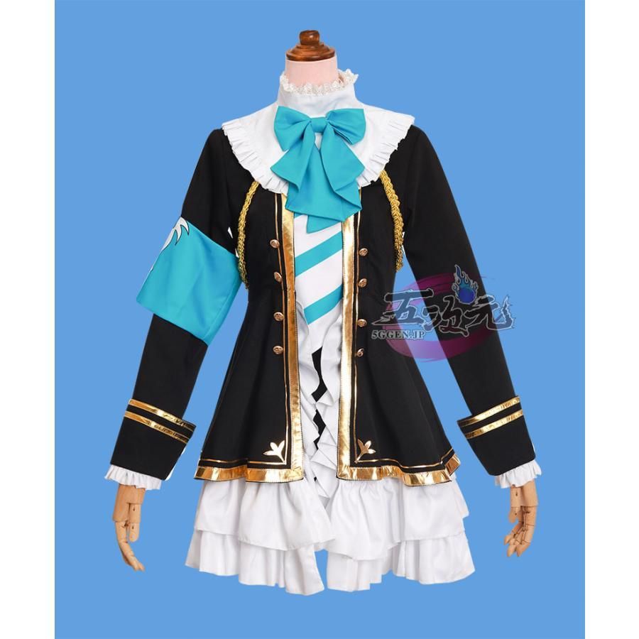 五次元 ウマ娘 メジロマックイーン 勝負服 コスプレ 衣装 ウィッグ 靴 追加可 ft252071