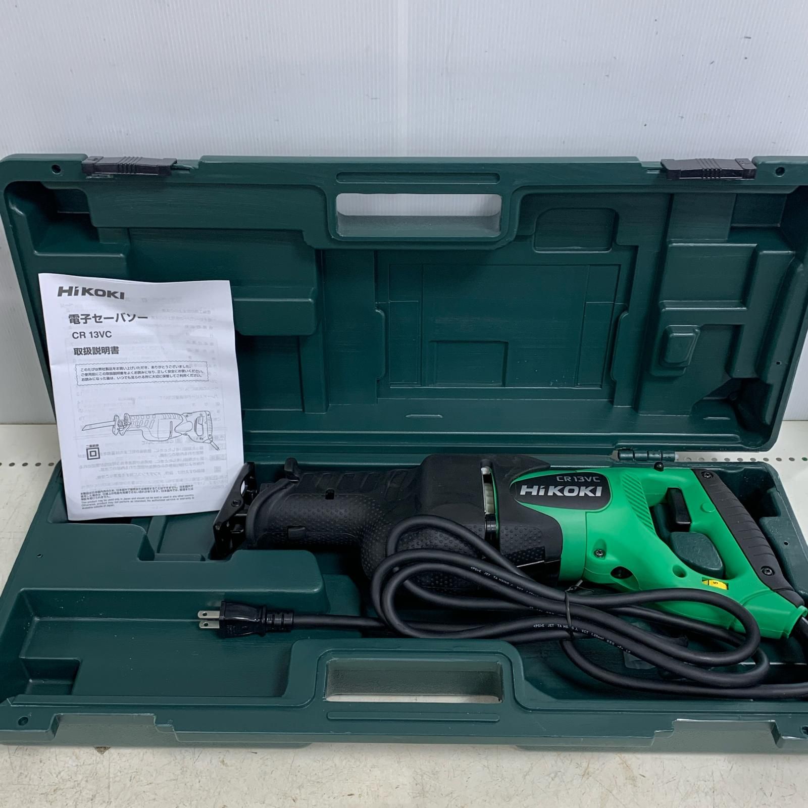 ♭♭HiKOKI ハイコーキ 130mm セーバーソー ケース付 CR13VC
