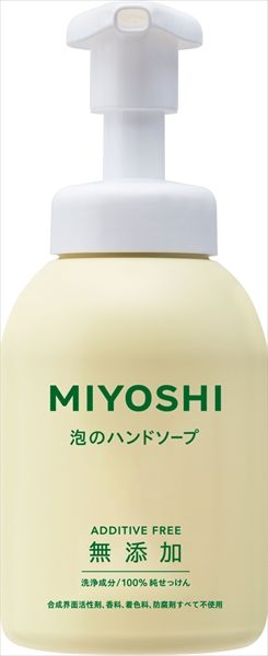 まとめ買い-24点セット ミヨシ 無添加石鹸 泡のハンドソープ本体 ミヨシ石鹸 ハンドソープ