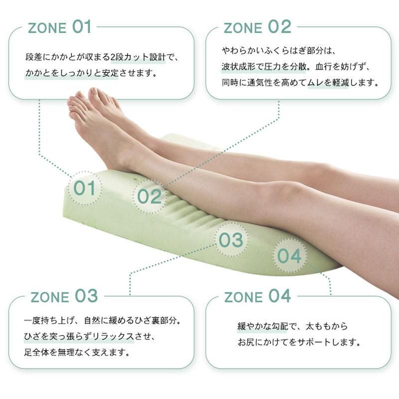 足枕 足の疲れ むくみ解消 改善 熟睡 快眠 エアロフロー 秋のスマイルフェア】足枕 足の疲れ むくみ解消 熟睡 快眠