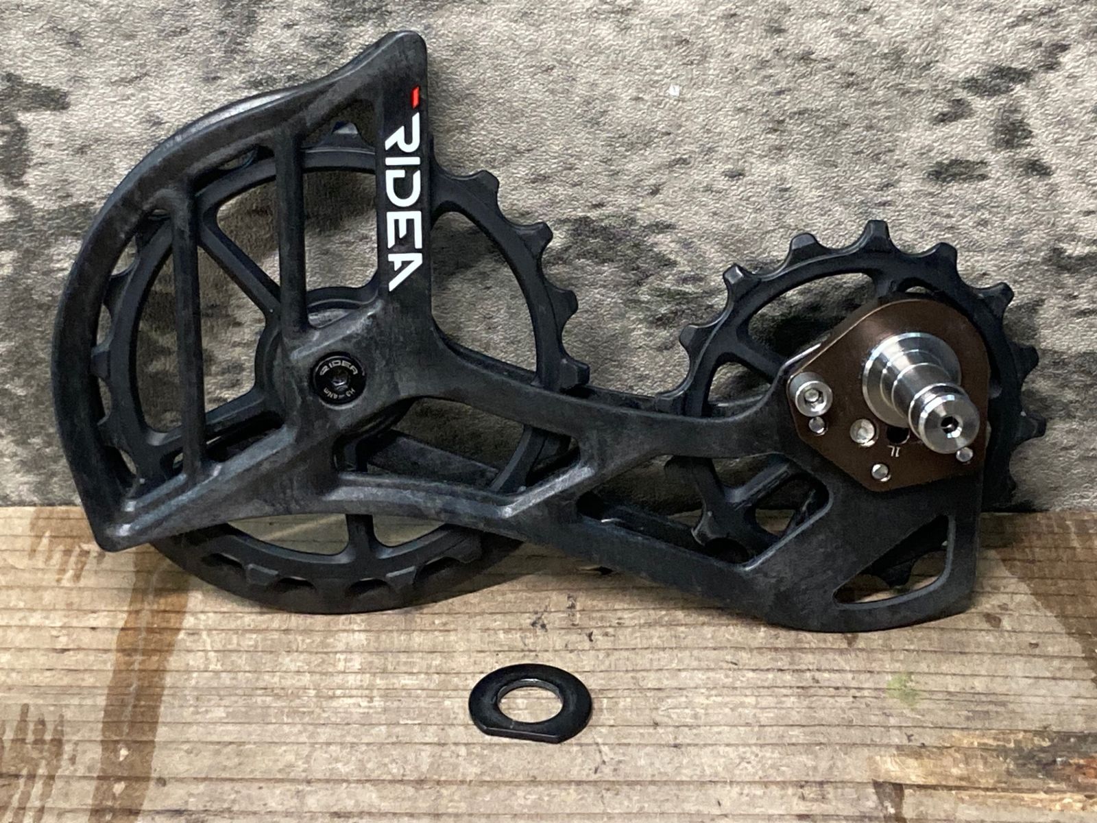 IY326 リデア RIDEA E60 ビッグプーリーキット シマノ R9250|R8170対応 16|20T エンドアダプター付属